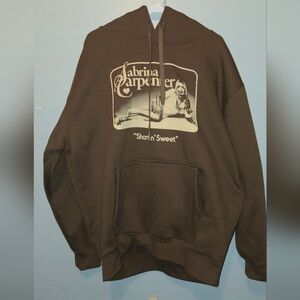 Sabrina Carpenter Brown Hoodie